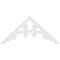 Ekena Millwork Pitch Vienna Architectural Grade PVC Gable Pediment, 72"W x 33"H x 1"P (11/12) GPP072X033X100VIE - alternate 4